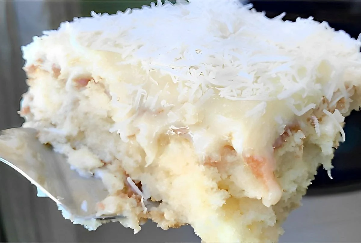 bolo de coco gelado